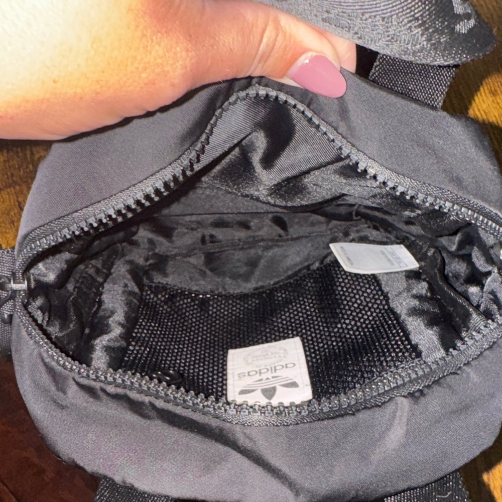 Adidas Black and White Men's Messenger Bag - Picture 2 of 3